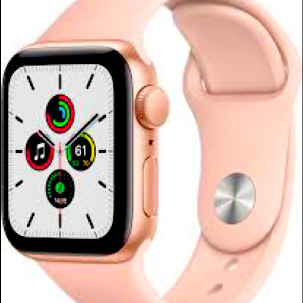 Apple Watch SE GPS Cellular 40mm Gold w Pink Band